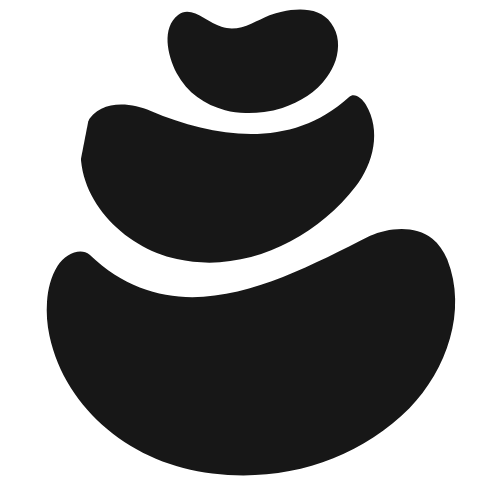 picas de piedra artesanales a medida de travertino logo